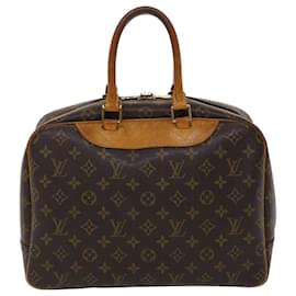 Louis Vuitton-LOUIS VUITTON Monogram Deauville Hand Bag M47270 LV Auth 46200-Monogram
