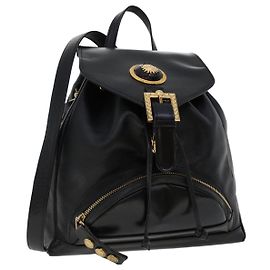 Gianni Versace Rucksack Leder Schwarz Auth bs6385 Schwarz
