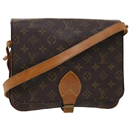 Louis Vuitton-LOUIS VUITTON Monogram Cartouchiere GM Shoulder Bag M51252 LV Auth bs6322-Monogram