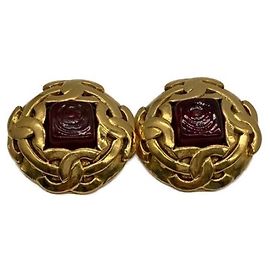 ***Orecchini CHANEL con marchio cocco Altro