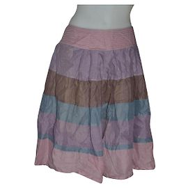 Jupe à motifs Weekend Max Mara en coton Multicolore