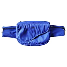 Dior-Dior Homme Hiking Pouch saddle belt bag-Blue