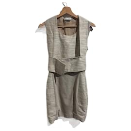 Givenchy-GIVENCHY Robes T.International XS Synthétique-Gris