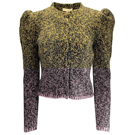Ulla Johnson-Ulla Johnson Golden Olive Wool Knit Two-Piece Sweater Set-Green