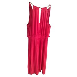 Robe Michael Kors Corail en Polyester Taille 36 Corail