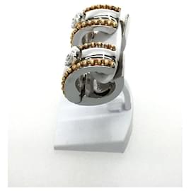 Gianni Versace-**Gianni Versace Silver Earrings-Silver hardware
