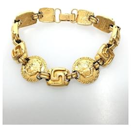 Gianni Versace-**Bracelet en or Gianni Versace-Bijouterie dorée