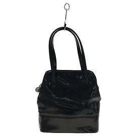 **Bolsa de couro preto Gianni Versace Preto