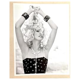 Chanel-Claudia Schiffer CC Start Iconic Jumpsuit-Black