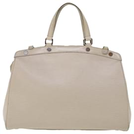 Louis Vuitton-LOUIS VUITTON Epi Blair MM Hand Bag 2Way White M40330 LV Auth 46265-White