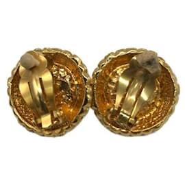 Chanel-***CHANEL  vintage earrings-Golden