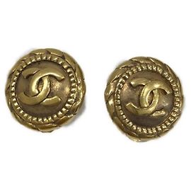 ***Orecchini vintage CHANEL D'oro