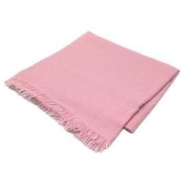 Loro Piana-***LORO PIANA  silk cashmere stole-Pink