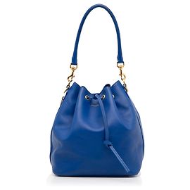 Borsa a secchiello Emmanuelle blu Saint Laurent Blu