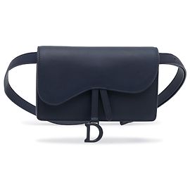 Riñonera negra Saddle Dior Negro