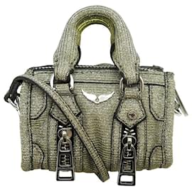 Zadig & Voltaire-NEW ZADIG ET VOLTAIRE SUNNY GRIGRI JEWEL HANDBAG 2 RENT00038_GUN BAG-Other