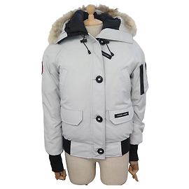 CANADA GOOSE BOMBER CHILLIWACK HERITAGE JACKE 7950LR 34 GRAUER MANTEL Grau