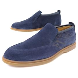 Berluti-NUOVE SCARPE BERLUTI LATITUDE SCRITTO S5252 Mocassini Church's 5.5 39.5 mocassini-Blu navy