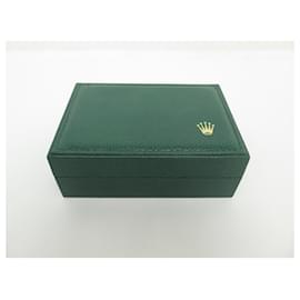 Rolex-NEW VINTAGE ROLEX WATCH BOX 68.00.08 GMT MASTER + WATCH BOX CARD HOLDER-Green