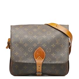 Louis Vuitton-Monogram Cartouchiere GM M51252-Brown