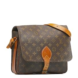 Louis Vuitton-Monogram Cartouchiere GM M51252-Brown