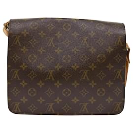 Louis Vuitton-LOUIS VUITTON Monogram Cartouchiere GM Shoulder Bag Vintage M51252 Auth rd5392-Monogram
