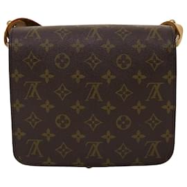 Louis Vuitton-LOUIS VUITTON Monogram Cartouchiere MM Shoulder Bag Vintage M51253 LV Auth 46019-Other