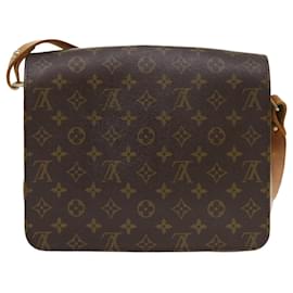 Louis Vuitton-LOUIS VUITTON Monogram Cartouchiere GM Shoulder Bag Vintage M51252 Auth rd5366-Monogram