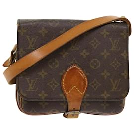 Louis Vuitton-LOUIS VUITTON Monogram Cartouchiere MM Shoulder Bag Vintage M51253 Auth rd5388-Other