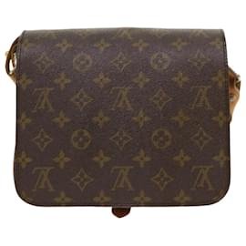 Louis Vuitton-LOUIS VUITTON Monogram Cartouchiere MM Shoulder Bag Vintage M51253 Auth rd5388-Other