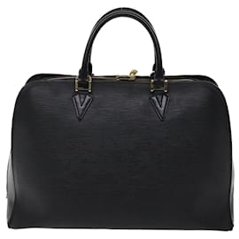 Louis Vuitton-LOUIS VUITTON Epi Sorbonne Business Bag Black M54512 LV Auth th3744-Black