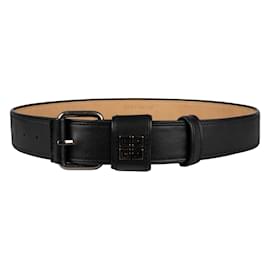 Givenchy-Cinturón de cuero de Givenchy-Negro