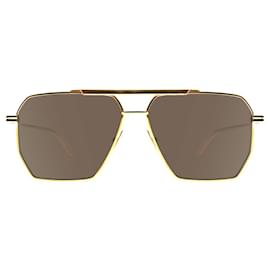 Bottega Veneta-botttega veneta bv sunglasses1012 s gold metal-Golden
