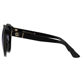 Gucci-Gucci GG sunglasses-Black,Golden