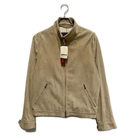 Loro Piana-***LORO PIANA  goat leather suede jacket-Beige