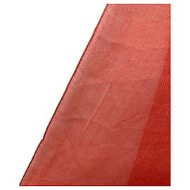 Loro Piana-***LORO PIANA  cashmere silk stole-Red