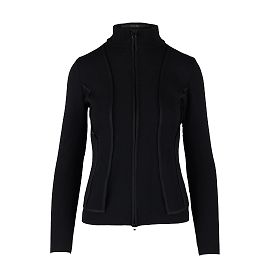 Autre Marque Terre Alte Pullover mit Reißverschluss Schwarz
