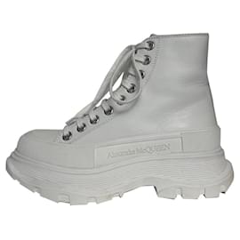 Alexander Mcqueen-botas de tornozelo-Branco