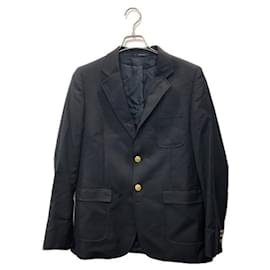 Loro Piana-***BROOKS BROTHERS Red Fleece x LORO PIANA blazer com botão dourado-Azul marinho