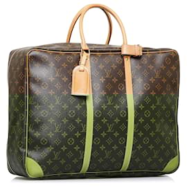 Louis Vuitton-Louis Vuitton Brown Monogram Sirius 50-Brown