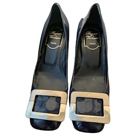 Roger Vivier-Zapatillas de ballet-Azul marino