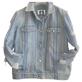 Chanel Denim Jacket Cotton Multiple colors