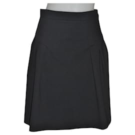 Oscar de la Renta-black skirt-Black