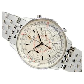 Breitling-BREITLING Montbrillant 38 Cadran argenté MM A417g34NP Produits authentiques Homme-Argenté