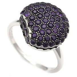 *Boucheron Tantation Macaron Ring Kleiner Amethyst K18WG [Gebraucht] lila Lila