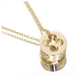 Louis Vuitton-* Louis Vuitton Louis Vuitton necklace Pandantif Implant yellow gold 18k gold K18YG gold-Gold hardware