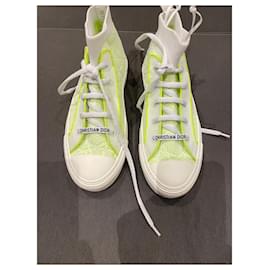 Dior-Sneakers-White,Yellow