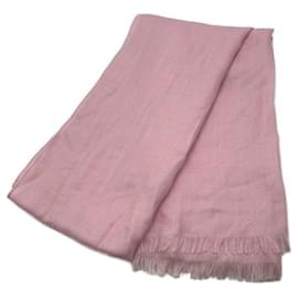 Loro Piana-***LORO PIANA  cashmere silk large stole-Pink