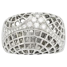 Cartier-Cartier ring, "New Wave Paris", WHITE GOLD.-Other
