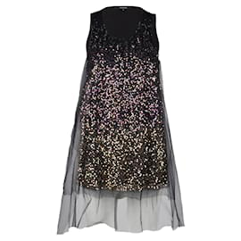 Givenchy-Robe à sequins Givenchy-Noir